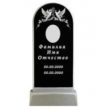 Памятник литьевой с гравировкой №121