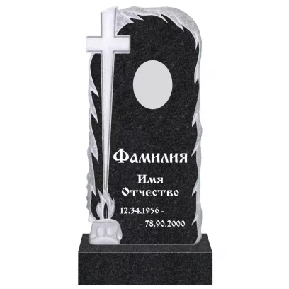 Памятник гранитный резной №3