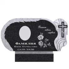 Памятник гранитный резной №35