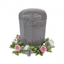 Урна для праха «Грани» серая