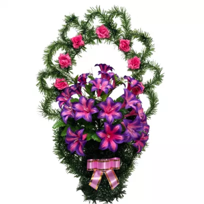 Корзина «Рюши» 110см