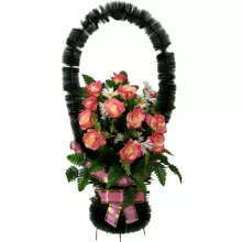 Корзина «Розы» 90см