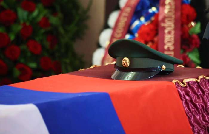 похороны погибшего на СВО